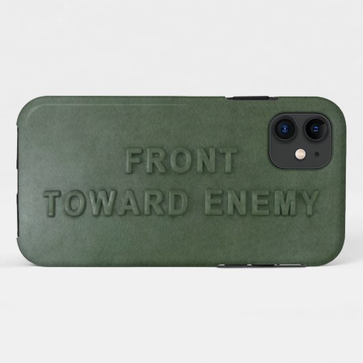 Claymore Mine Case-Mate iPhone Case (Achterkant (horizontaal))