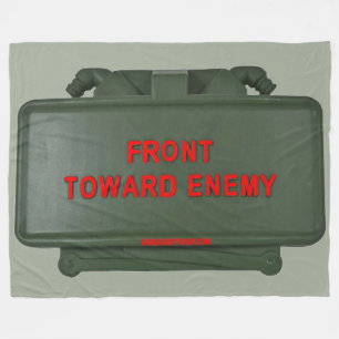 CLAYMORE MINE Fleece Blanket Deken