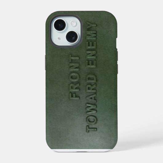 Claymore Mine Hoesje-Mate iPhone Case iPhone 15 Case (Achterkant)