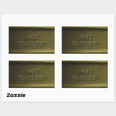 Claymore Mine Sticker Mk II Front Toward Enemy (Vel)