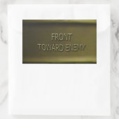 Claymore Mine Sticker Mk II Front Toward Enemy (Tas)