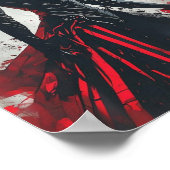 Claymore Poster - Dark Fantasy Anime Warrior Queen (Hoek)