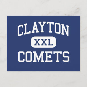 Clayton - Comets - High - Clayton North Carolina Briefkaart