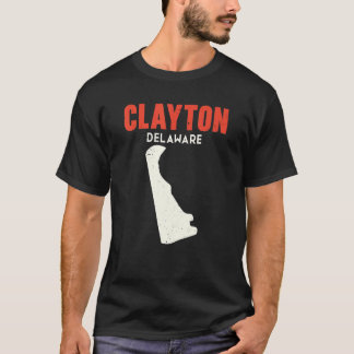 Clayton Delaware USA State America Travel Delaware T-shirt
