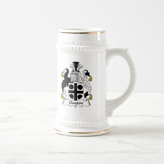 Clayton Family Crest Bierpul (Rechts)