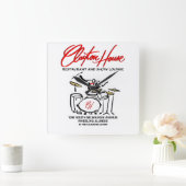 Clayton House Restaurant en Show Lounge, Wheeling Vierkante Klok (Huis)