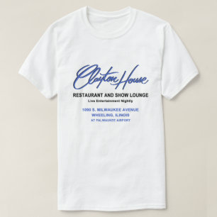 Clayton House Restaurant, Wielen, Verenigde Staten T-shirt