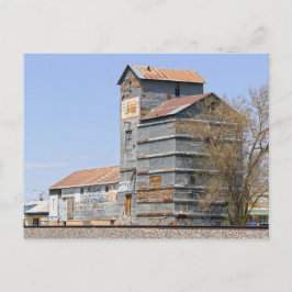 Clayton, New Mexico, Grain Mill en Elevator Briefkaart