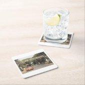 Clayton Thousand Islands NY, 1959 stijl Kartonnen Onderzetters (Insitu)