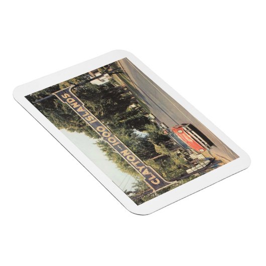 Clayton Thousand Islands NY, 1959  stijl Magneet (Rechterzijde)