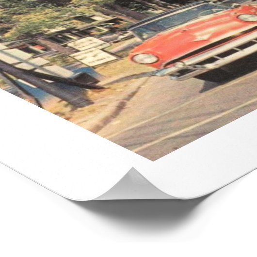 Clayton Thousand Islands NY, 1959  stijl Poster (Hoek)