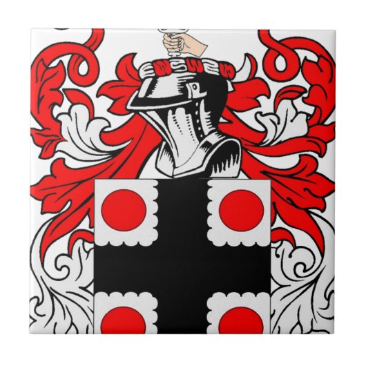 Clayton wapenschild tegeltje (Voorkant)