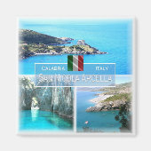 CLB012 SAN NICOLA ARCELLA - Calabria - Fridge Magneet (Voorkant)