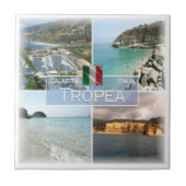 CLB013 TROPEA, Calabrië, Italië, Tegeltje (Voorkant)