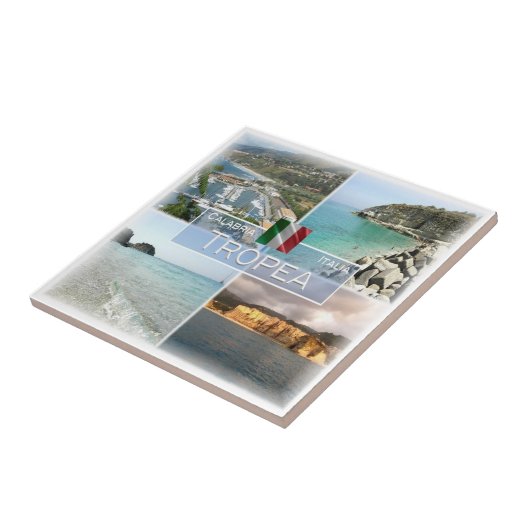 CLB013 TROPEA, Calabrië, Italië, Tegeltje (Zijkant)