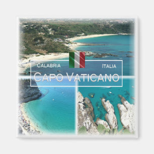 CLB015 CAPO VATICANO - Calabrië - Italië - Fridge Magneet