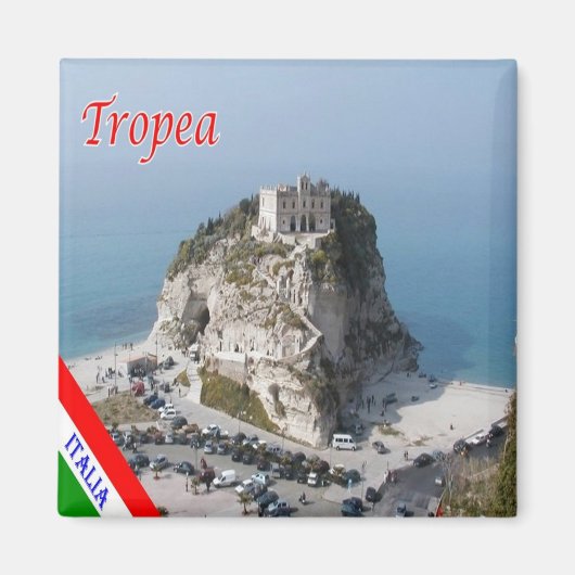 CLB019 TROPEA, Calabrië, Italië, Koelkast Magneet (Voorkant)