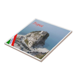 CLB019 TROPEA, Calabrië, Italië, Tegeltje