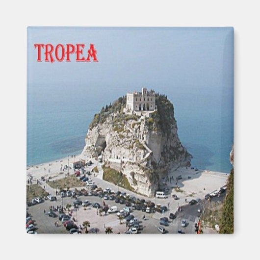 CLB020 TROPEA, Calabrië, Italië, Koelkast Magneet (Voorkant)