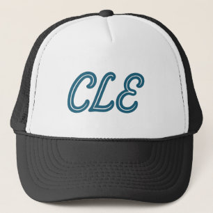 CLE Cleveland Airport Code – Retro Stijl & Reizen Trucker Pet