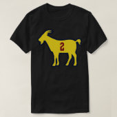 CLE GOAT 2 Navy T-shirt (Design voorkant)
