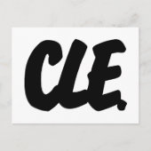 CLE-letters Briefkaart (Voorkant)