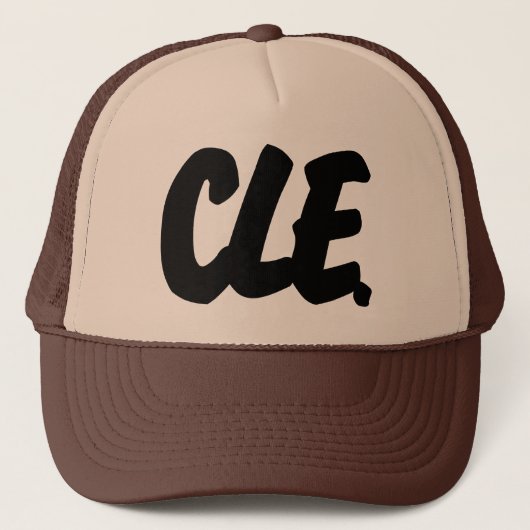 CLE-letters Trucker Pet (Voorkant)