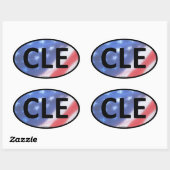 CLE Oval Sticker (Vel)