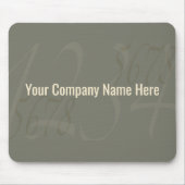 Clean Accounting of Boekhouding Thema Mousepad Muismat (Voorkant)