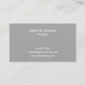 Clean Architect's Business Card Visitekaartje (Voorkant)