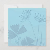 Clean Baby Shower Invitation – Customizable  Save The Date (Achterkant)