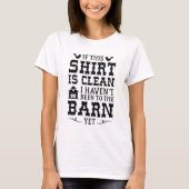 Clean Barn T-shirt (Voorkant)