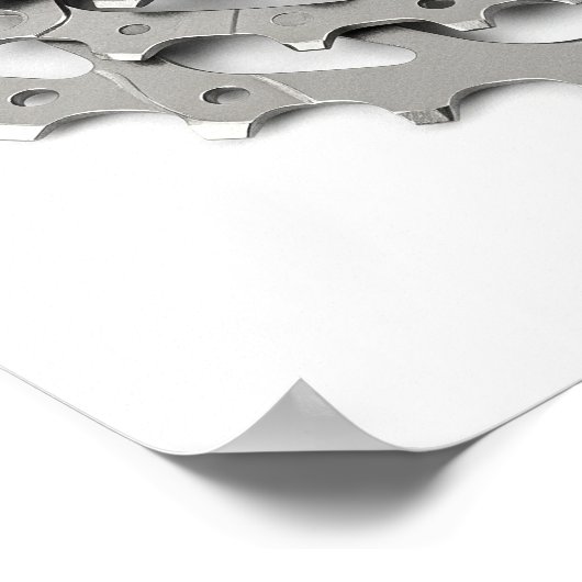 Clean Bicycle Gear Cassette Poster (Hoek)