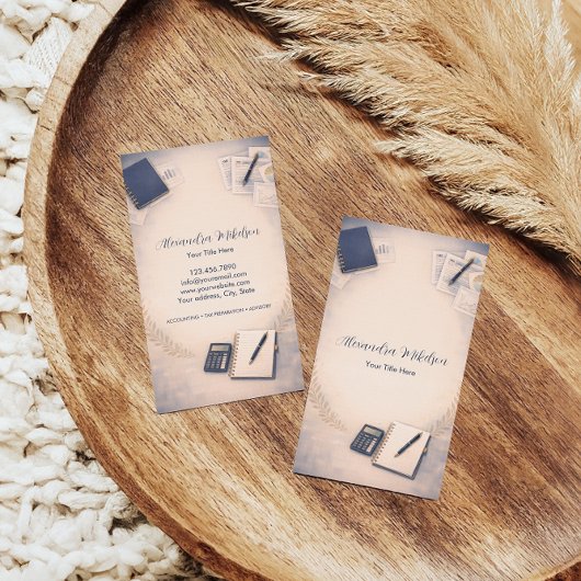 Clean Bookkeeping Office Branding Visitekaartje