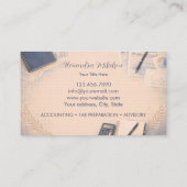 Clean Bookkeeping Office Branding Visitekaartje (Achterkant)
