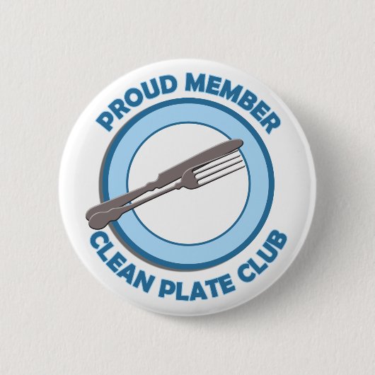 Clean Bord Club Proud Member Ronde Button 5,7 Cm (Voorkant)