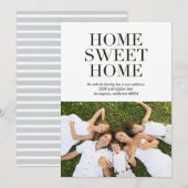 Clean Classic | Moderne aankondiging van fotobeweg (Voorkant / Achterkant)