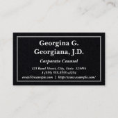 Clean Corporate Counsel Visitekaartje (Voorkant)