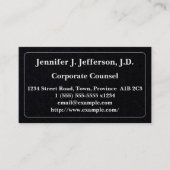 Clean Corporate Counsel Visitekaartje (Voorkant)