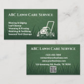 Clean Cut Lawn Care Visitekaartje (Voorkant / Achterkant)