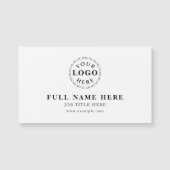 Clean Design Magnetic Business Card (Voorkant)