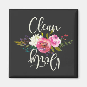 Clean Dirty Dishwaser Magnet