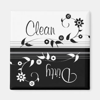 Clean Dirty Dishwaser Magnet
