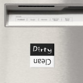 Clean Dirty Dishwaser Magnet (Insitu (Vaatwasser))