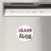 Clean Dirty Dishwaser Magnet (Insitu (Vaatwasser))