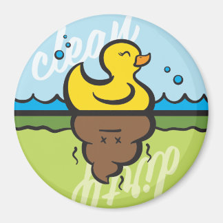 Clean Dirty Dishwaser Magnet