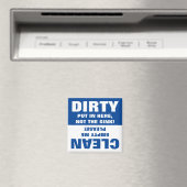 Clean Dirty Dishwasher magnet (Insitu (Vaatwasser))