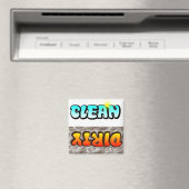 Clean Dirty Dishwasher magnet (Insitu (Vaatwasser))