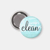 Clean Dirty Dishwasher magnet (Voorkant / Achterkant)