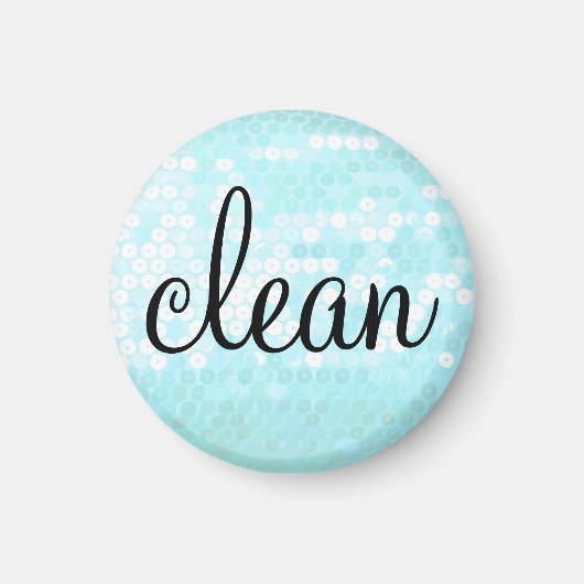 Clean Dirty Dishwasher magnet (Voorkant)